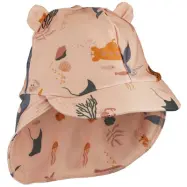 Liewood solhatt Senia stl 6-9 mån, sea creature rose mix, 6-9 mån