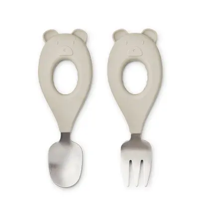 Liewood Stanley bestickset, Mr bear sandy