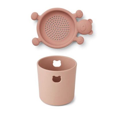 Liewood strandset mini Bastian (hink&såll), rosa