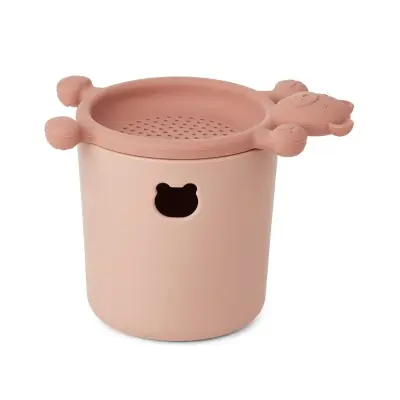 Liewood strandset mini Bastian (hink&såll), rosa