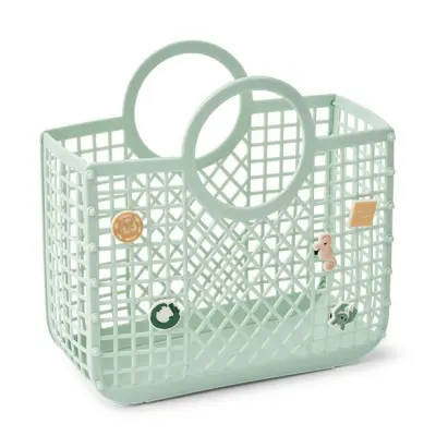 Liewood strandväska berlocker Samantha, light peppermint