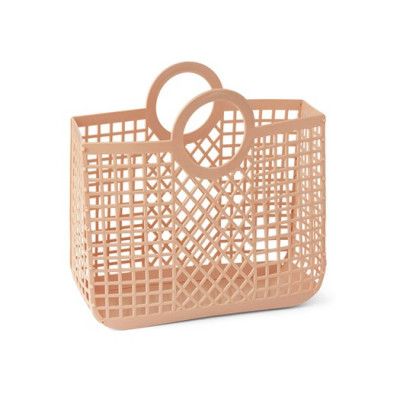 Liewood strandväska Bloom, rose