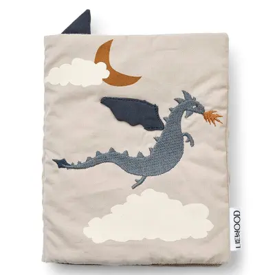 Liewood tygbok Drako, little dragon/dark sandy mix