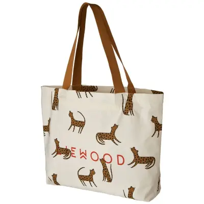 Liewood tygkasse stor, leopard/sandy