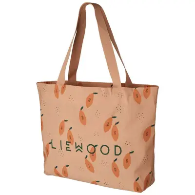 Liewood tygkasse stor, papaya/pale tuscany