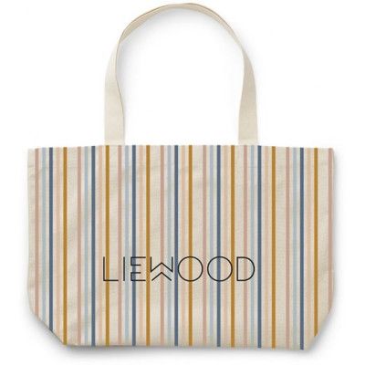 Liewood tygkasse stor, stripe multi