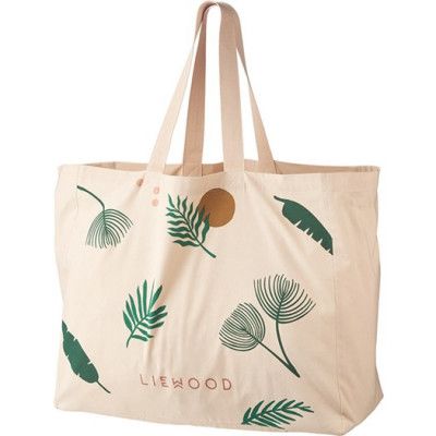 Liewood tygkasse XL, jungle/apple blossom