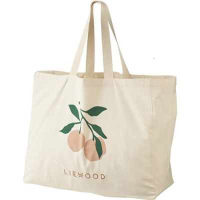Liewood tygkasse XL, peach/sea shell