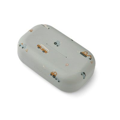 Liewood våtservettsetui Oline, vehicles/dove blue mix