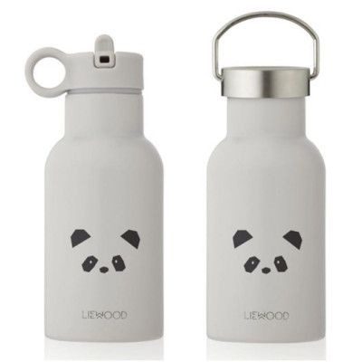 Liewood vattenflaska Anker, panda light grey