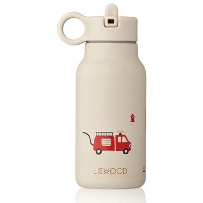 Liewood vattenflaska Falk 250 ml, emergency vehicle/sandy
