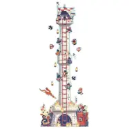 Djeco - Height chart - Knights tower