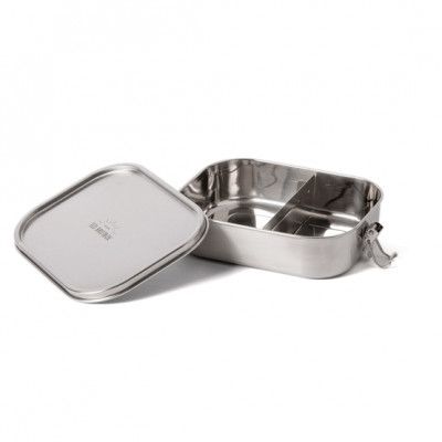 ECObrotbox Ecobrotbox - Matlåda Bento Flex Rostfritt Stål 1300 Ml Silver