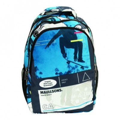 Maui Och Sons Maui&Sons - Ryggsäck 30 Liter 33 X 28 X 48 Cm Blå