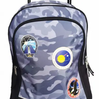 Nasa - Resväska 28 X 37 Cm 18 Liter Grå