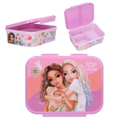 TOPModel Matlåda med tre fack Girl Power - Topmodel -  Leksaksaffären