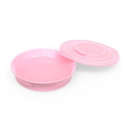 Twistshake Tallrik (Rosa)