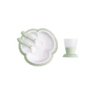 Babybjörn barnservis 4 delar, blekgrön