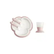 Babybjörn barnservis 4 delar, blekrosa