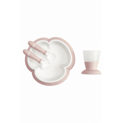 BabyBjörn - Barnservis, 4 delar - Blekrosa