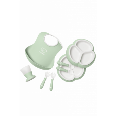 BabyBjörn - Barnservis, 8 delar - Blekgrön