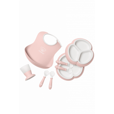 BabyBjörn - Barnservis, 8 delar - Blekrosa