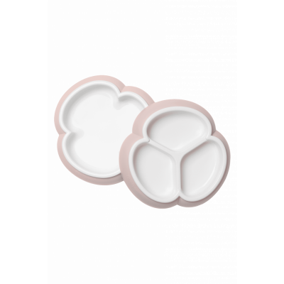 BabyBjörn -  Tallriksset, 2-pack - Blekrosa