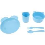 Barnservis 5 delar Blå - Leksaksaffären -  Leksaksaffären