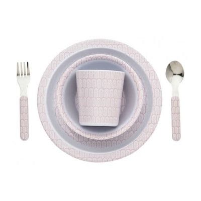Filibabba - Indian Dusty Rose Servisset