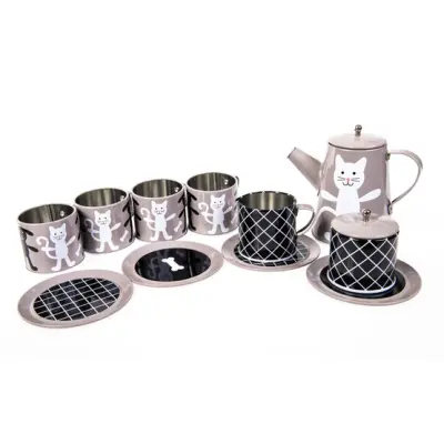 Pellianni - Tin Tea Set Grey