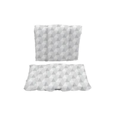 Baby Dan BabyDan, Matstolsdyna Vit/Grå