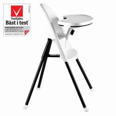 BABYBJÖRN Matstol Vit/Grå