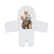 Ceba baby matstolsdyna vattenavvisande, forest friends