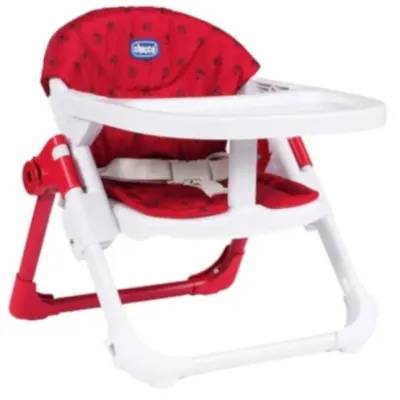 Chicco - Matstol Lady Bug 42 Cm Vit/Röd