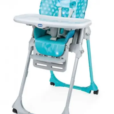 Chicco - Matstol Polly Easy Tucano 104 Cm Blå