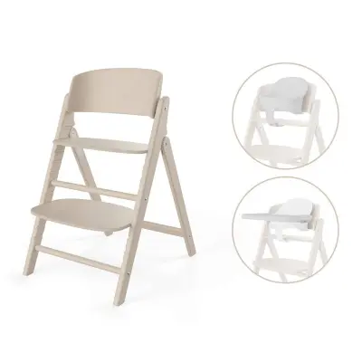 Cybex Click&Fold 3in1 matstol/babyset/bricka, all natural