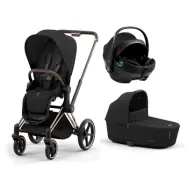 Cybex ePriam duovagn + Axkid GoKid babyskydd