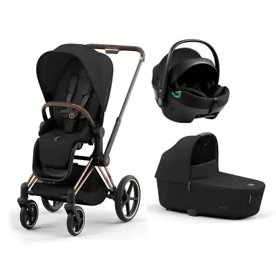 Cybex ePriam duovagn + Axkid GoKid babyskydd