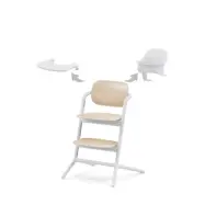 Cybex Lemo 3in1 matstol/babyset/bricka, sand white