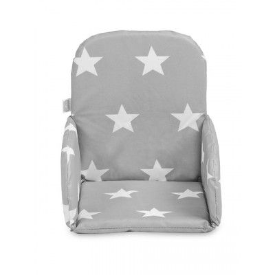 Jollein, Stolskydd till matstol - little star anthracite
