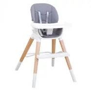 Kekk - Matstol 96 X 60 Cm Trä Vit/Grå