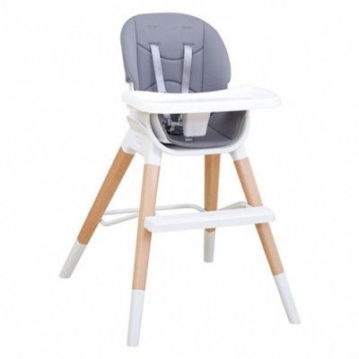 Kekk - Matstol 96 X 60 Cm Trä Vit/Grå