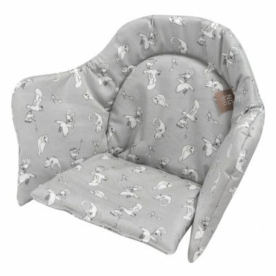 NG Baby, Matstolsdyna Fairytale Grey