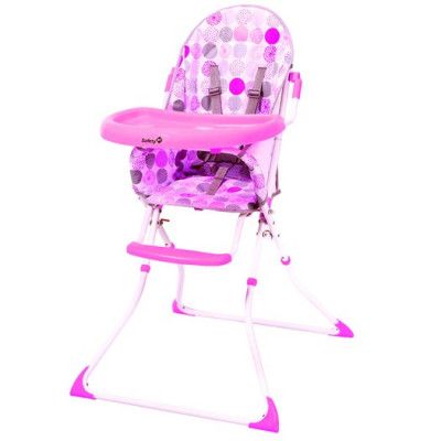 Safety 1st matstol Kanji, big pink dot