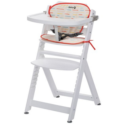 Safety 1st Timba matstol, vit/red line