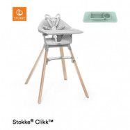 Stokke Clikk matstol + förvaringsväska, valfri färg