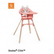 Stokke Clikk matstol, sunny coral