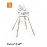 Stokke Clikk matstol, white