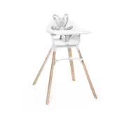Stokke Clikk matstol, white