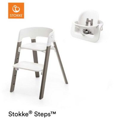 Stokke Steps matstol + babysits, valfri färg